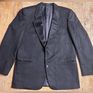 Mens ING LORO PIANA 100% Cashmere Sports Coat Black Size 42
